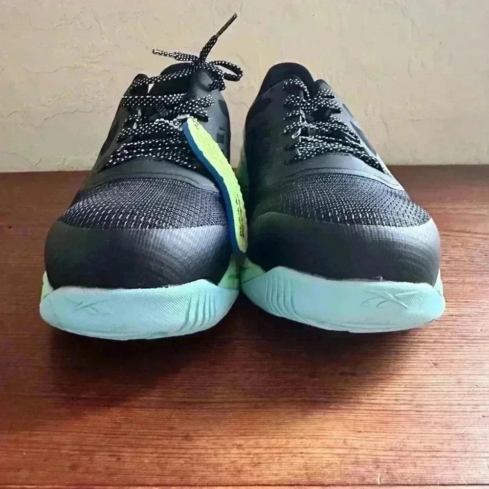 Reebok Nanoflex TR Womens Sz 12 Black Athletic Safety Work Shoes Sneakers RB365 - Picture 7 of 13
